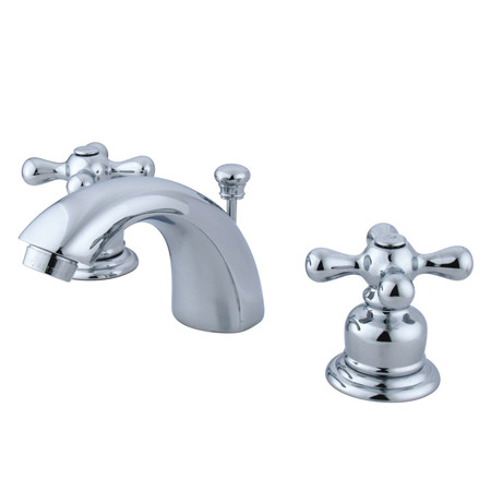 KINGSTON BRASS Mini-Widespread Bathroom Faucet, Chrome GKB941AX